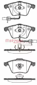 Комплект тормозных колодок METZGER 0964.12